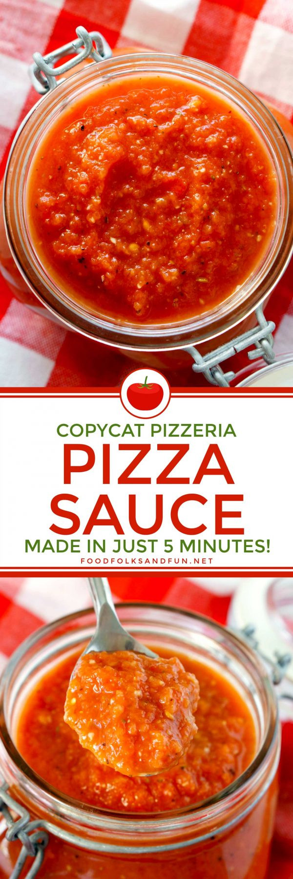 Recipe For Pizza Sauce
 Copycat Pizzeria Pizza Sauce Recipe • Food Folks and Fun