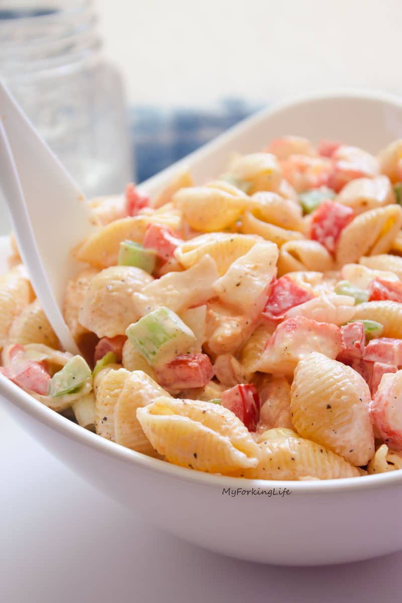 Recipe For Seafood Pasta Salad
 Cold Seafood Salad Recipe My Forking Life