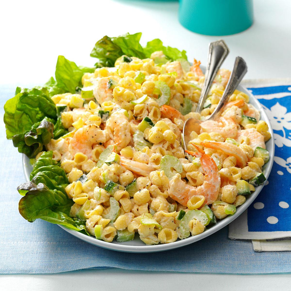 Recipe For Seafood Pasta Salad
 Chilled Shrimp Pasta Salad Recipe