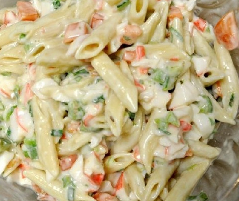 Recipe For Seafood Pasta Salad
 Easy Seafood Pasta Salad recipe Best Recipes