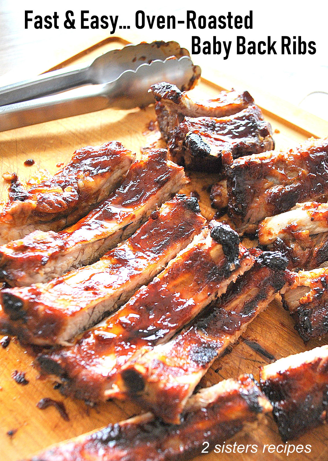 Recipes Baby Back Ribs Oven
 Fast & Easy Oven Roasted Baby Back Ribs 2 Sisters