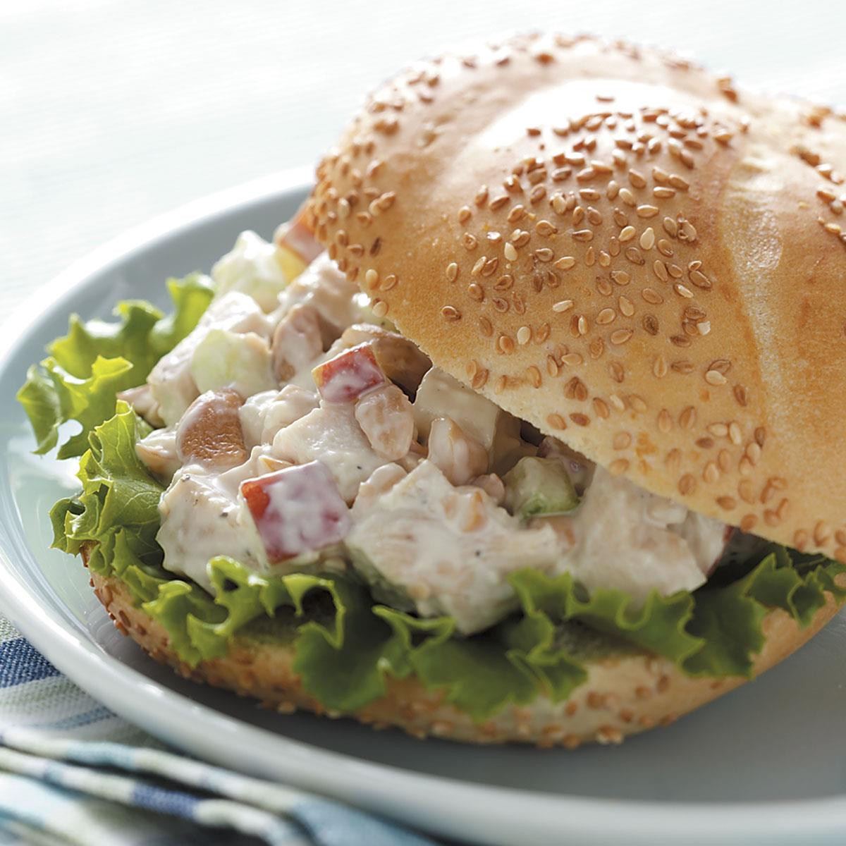 Recipes Chicken Salad Sandwiches
 Cashew Chicken Salad Sandwiches Recipe