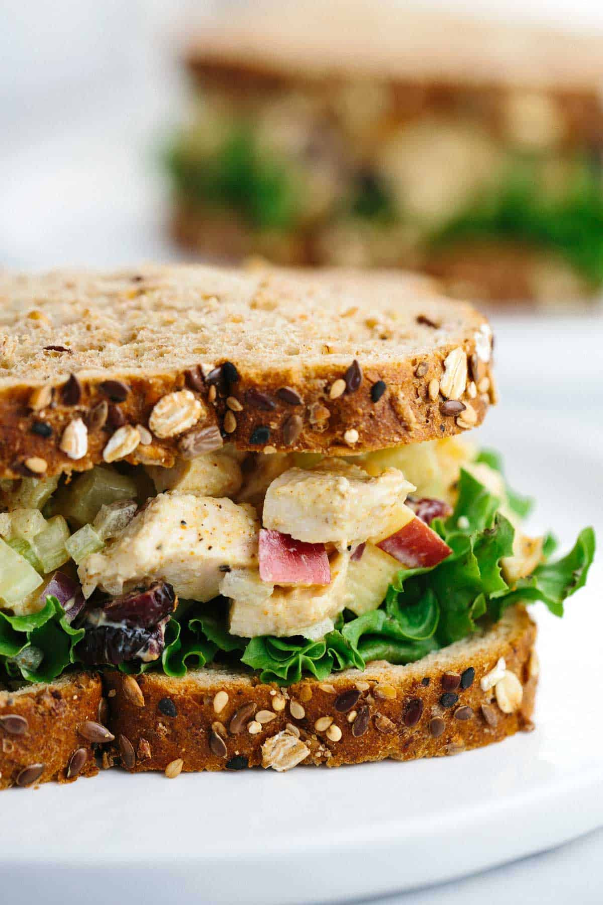 Recipes Chicken Salad Sandwiches
 Greek Yogurt Curried Chicken Salad Sandwich Recipe