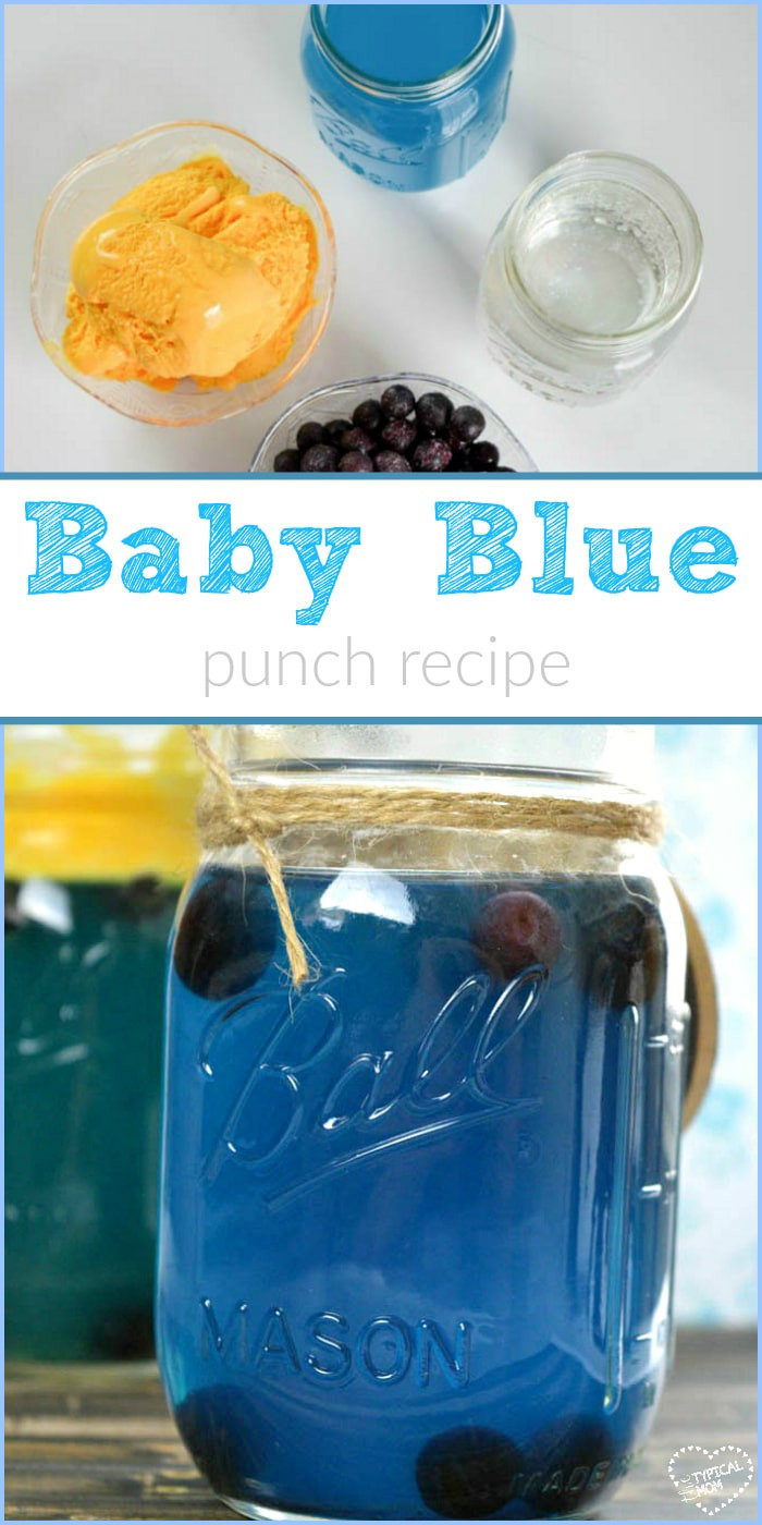 Recipes For Baby Shower Punch
 Baby Blue Hawaiian Punch Recipe · The Typical Mom