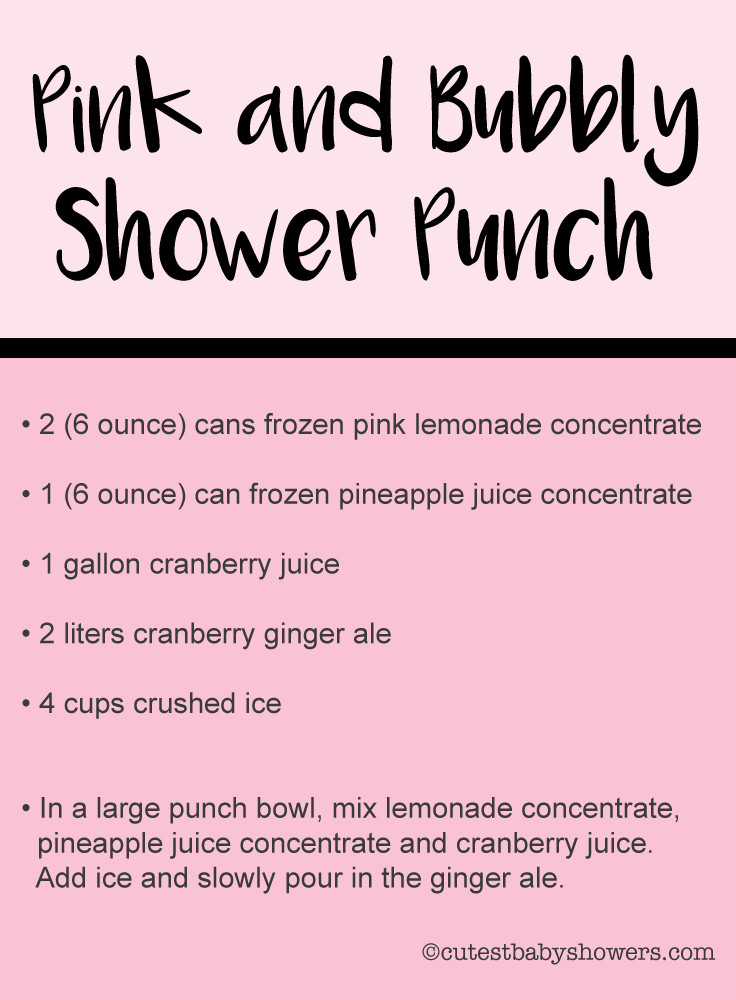 Recipes For Baby Shower Punch
 The Best Baby Shower Punch Recipes