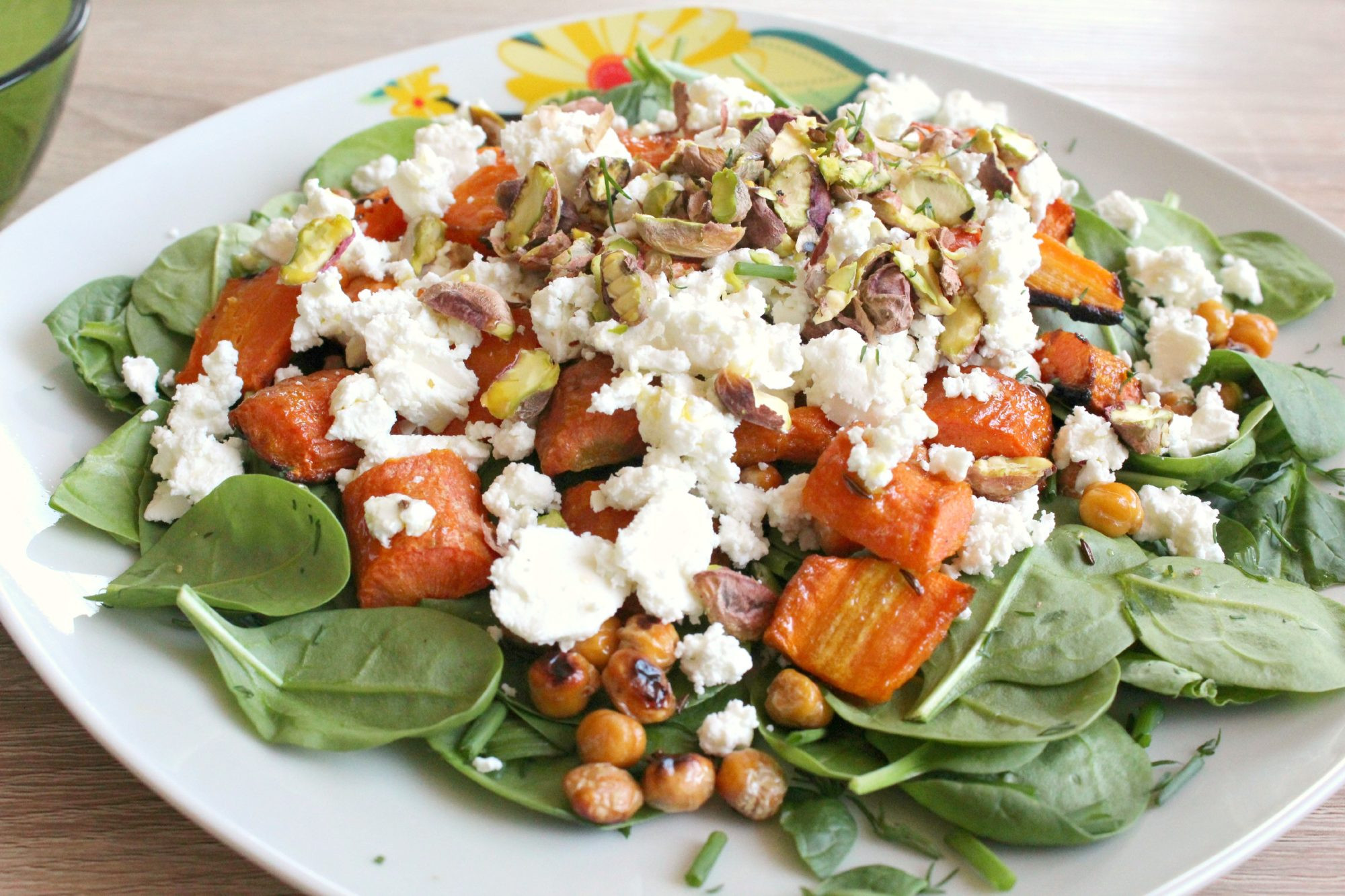 Recipes For Baby Spinach
 Baby spinach salad with roasted carrots feta & pistachios