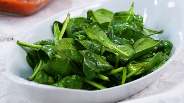 Recipes For Baby Spinach
 Quick Baby Spinach Salad Recipe