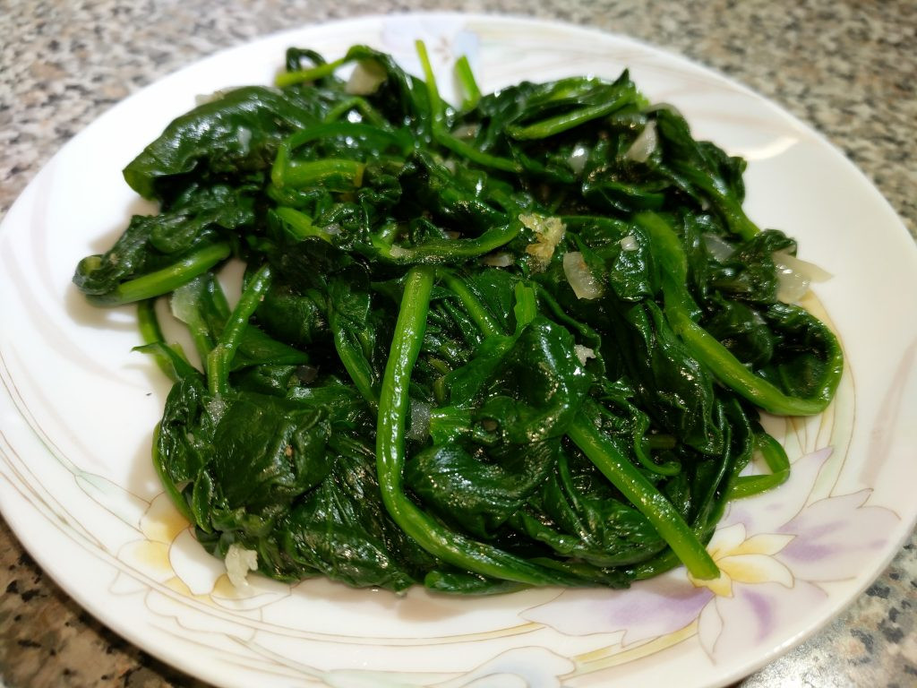 Recipes For Baby Spinach
 Cooked Baby Spinach Salad with Garlic a k a Korean