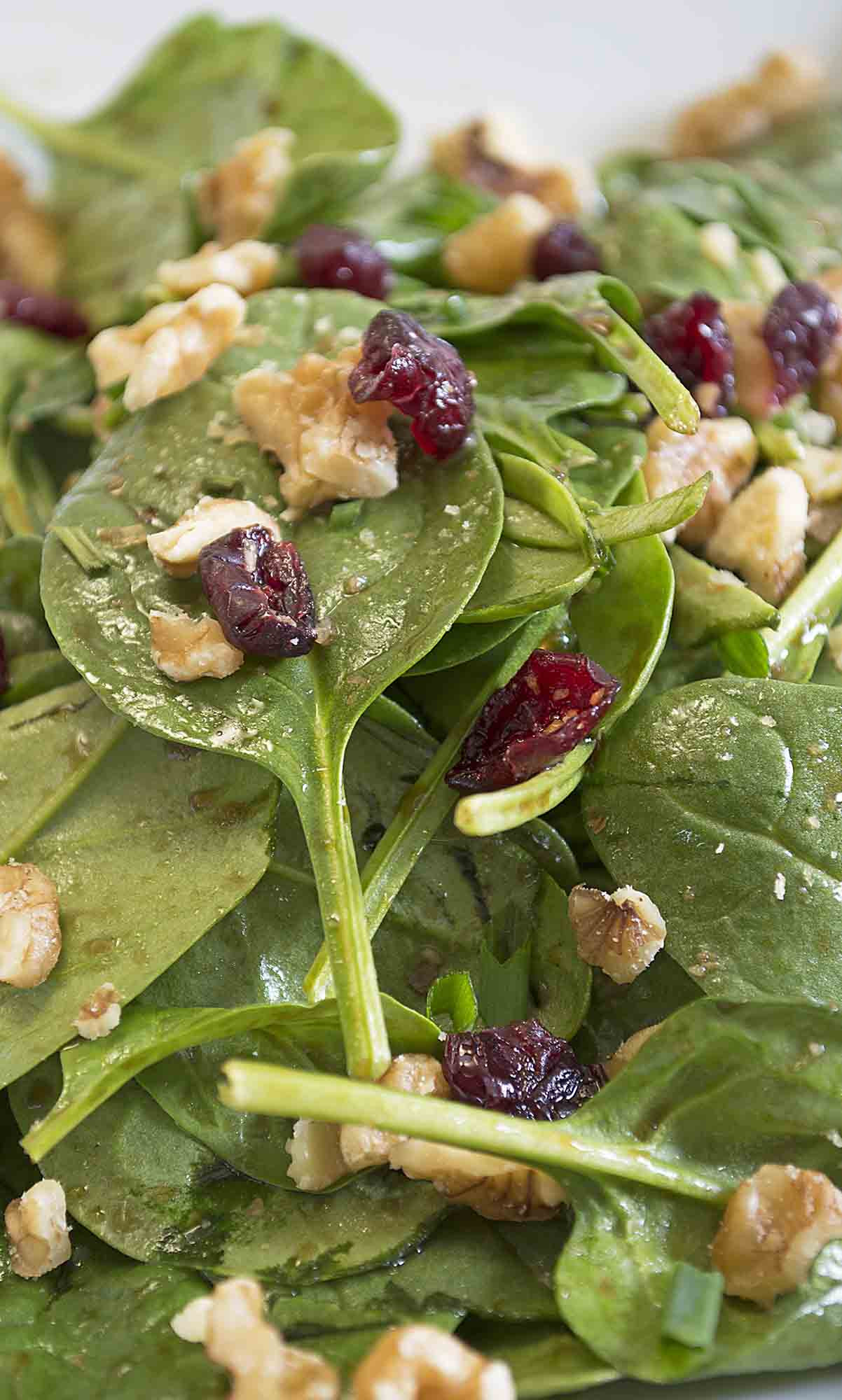 Recipes For Baby Spinach
 Maple Balsamic Vinaigrette An out of This World Salad