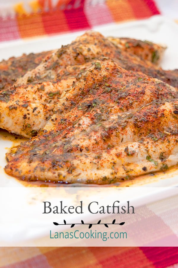 Recipes For Baked Fish Fillets
 Baked Catfish with Herbs Recipe from Never Enough Thyme