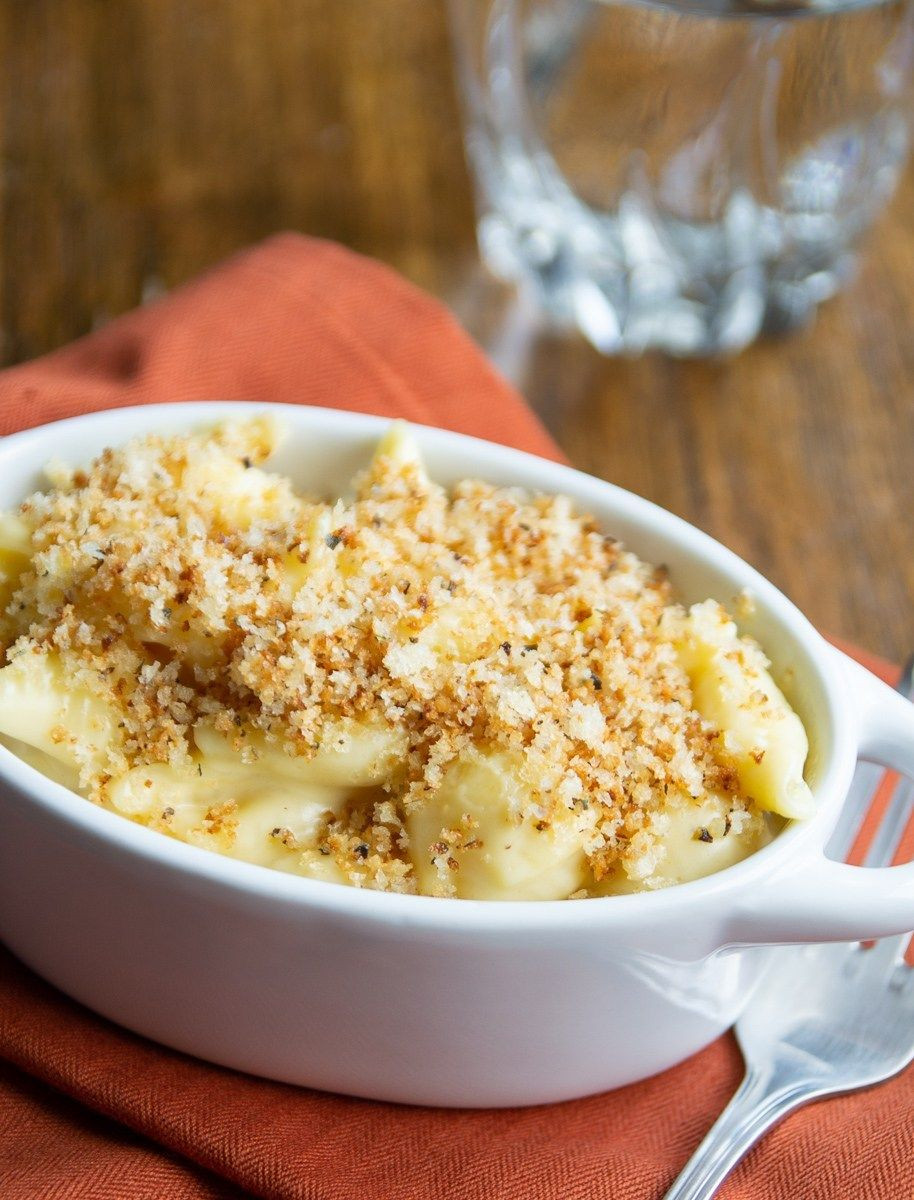 Recipes For Baked Mac And Cheese With Bread Crumbs
 Homemade Mac and Cheese with Butter Herb Bread Crumbs