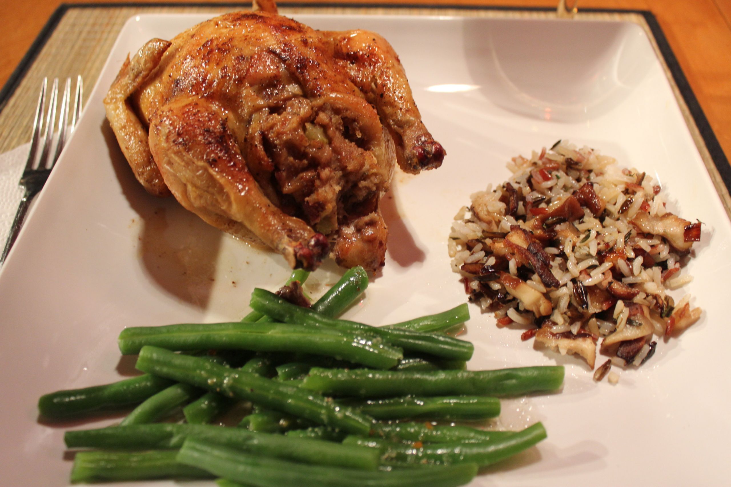 Recipes For Cornish Game Hens
 Cornish Game Hens Stuffed Two Ways Part Two Apple Walnut