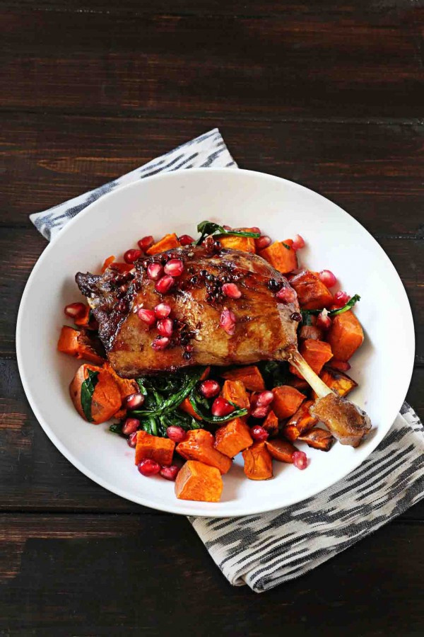 Recipes For Duck Confit
 5 Spice Duck Confit with Pink Peppercorn Pomegranate Glaze