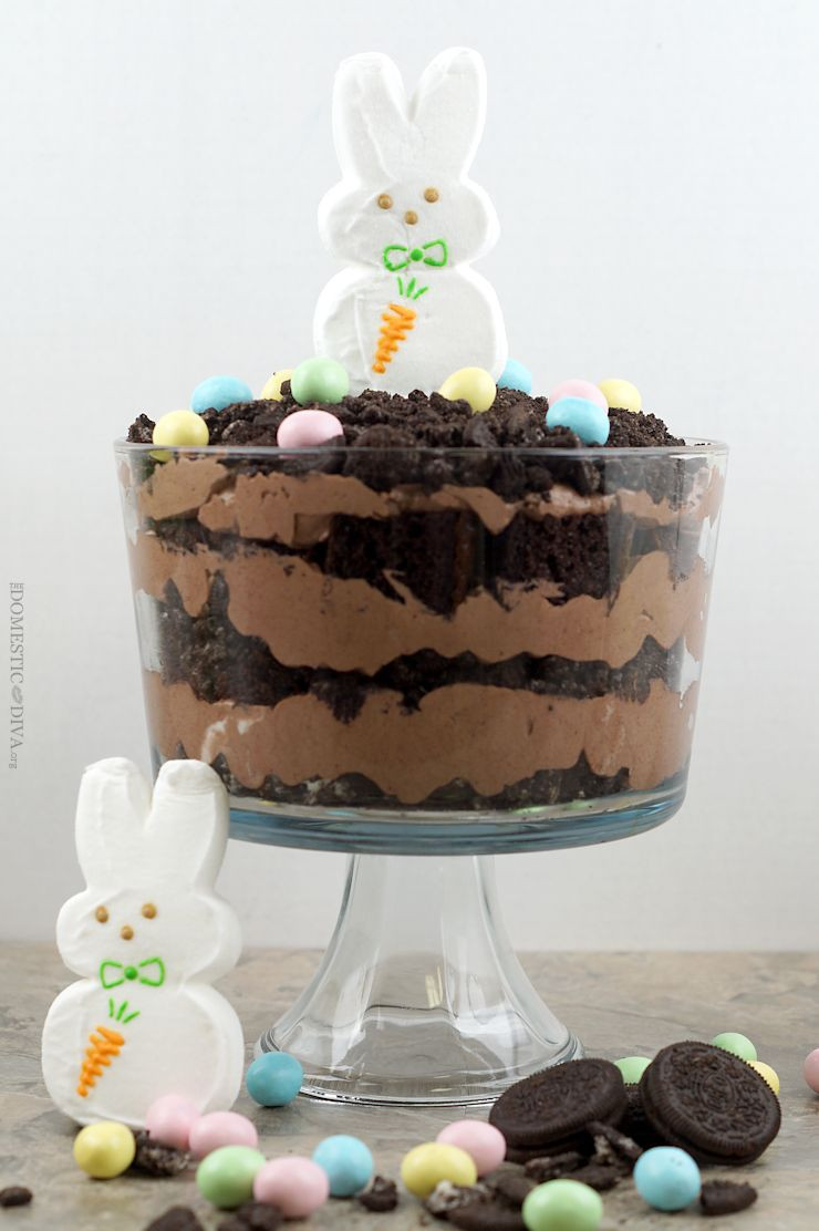 Recipes For Easter Desserts
 Easter Bunny Dirt Cake Trifle Recipe