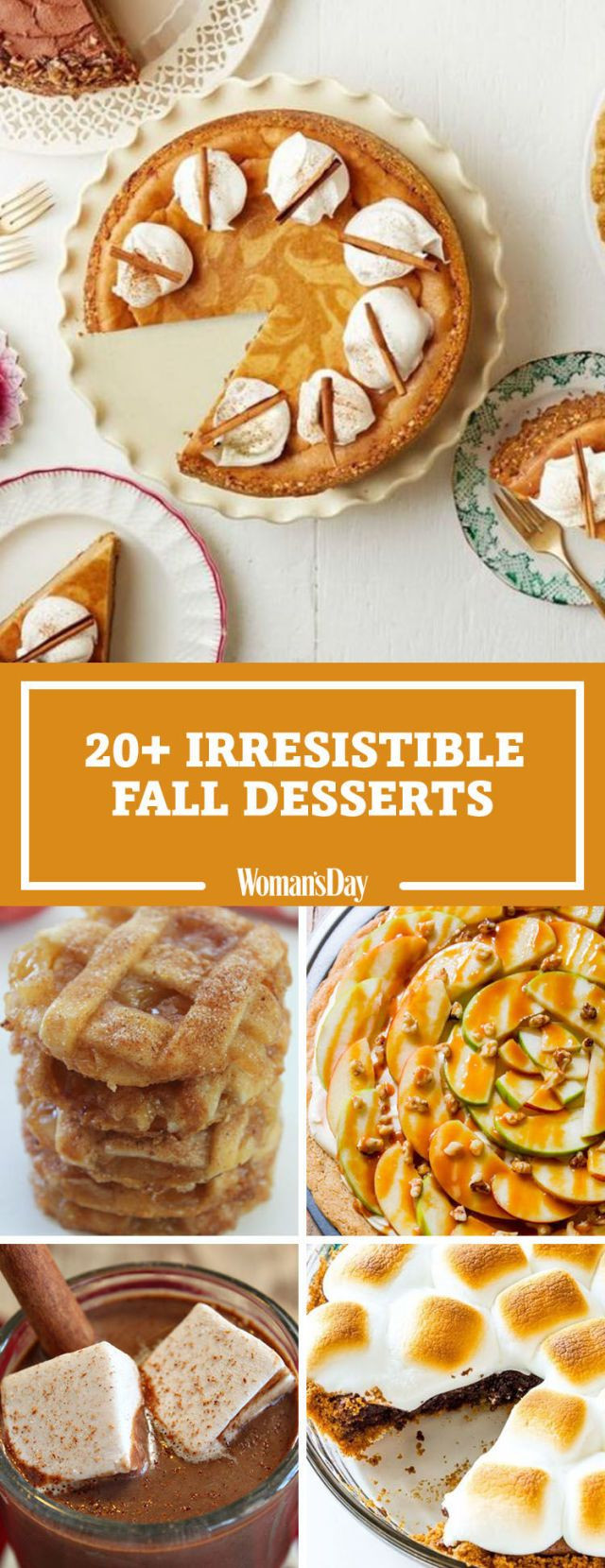 Recipes For Fall Desserts
 31 Easy Fall Desserts Best Recipes for Autumn Desserts