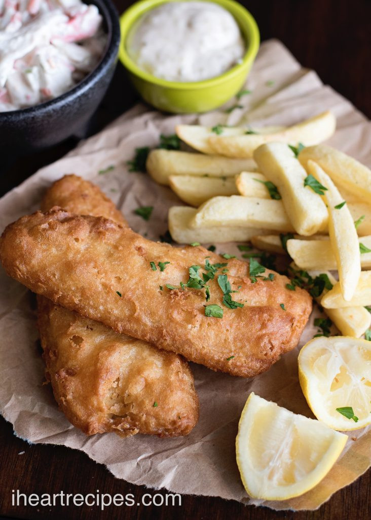 Recipes For Fish And Chips
 Easy Fish & Chips Recipe