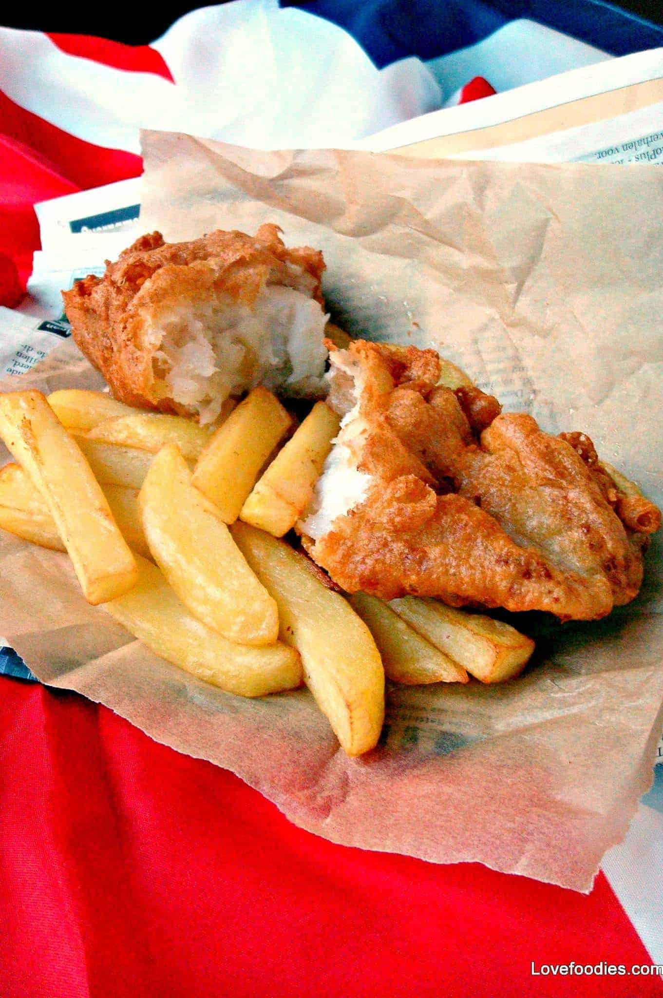Recipes For Fish And Chips
 Traditional Homemade British Beer Battered Fish and Chips