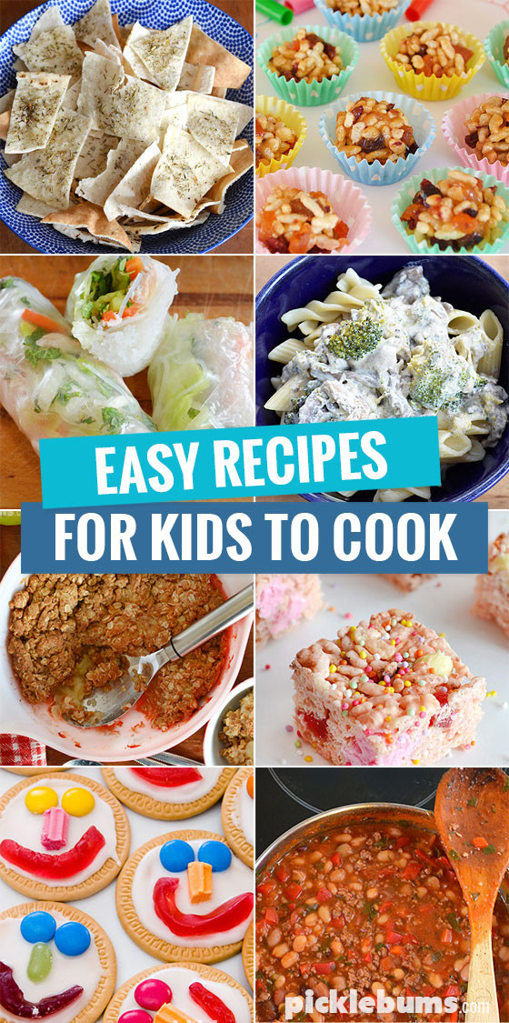 Recipes For Kids To Cook
 Cooking with Kids tips tricks and recipe ideas Picklebums
