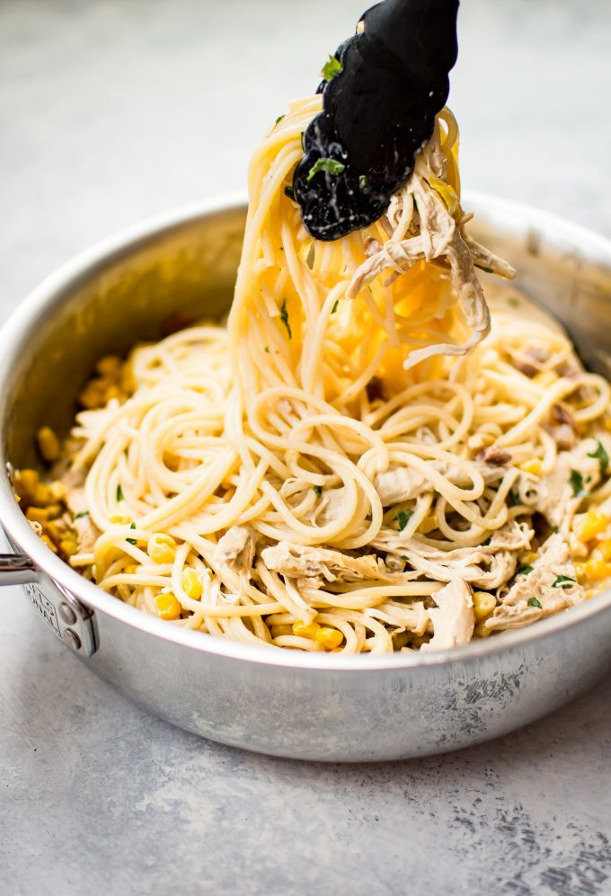 Recipes For Leftover Spaghetti Noodles
 Easy Creamy Leftover Turkey Pasta Recipe • Salt & Lavender