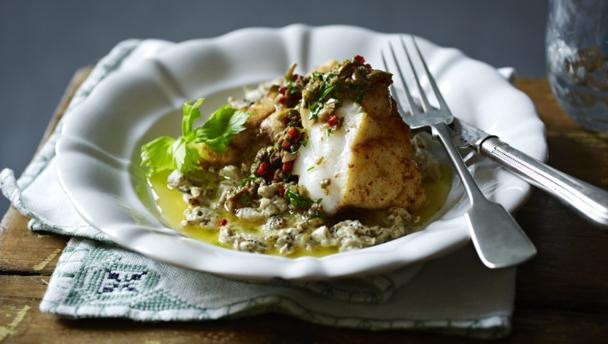 Recipes For Monk Fish
 Roast monkfish with cumin and coriander spice and a baked