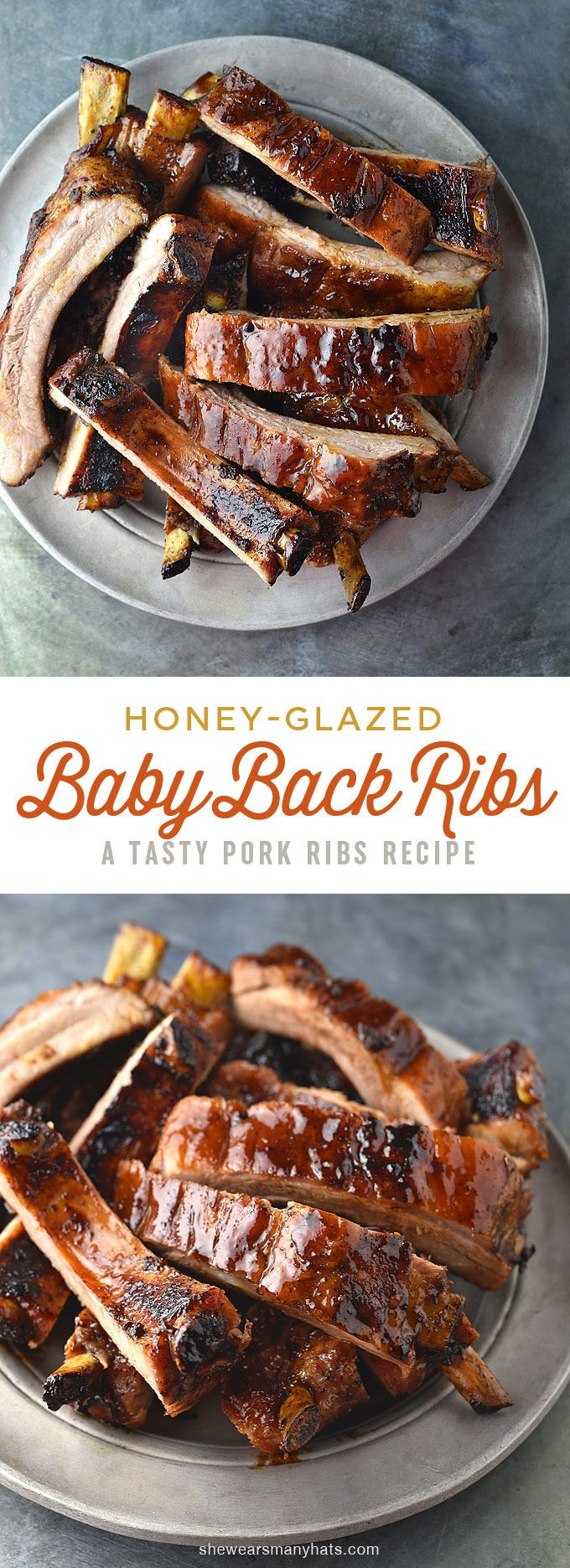 Recipes Using Baby Food Meat
 Glazed Baby Back Ribs Recipe shewearsmanyhats