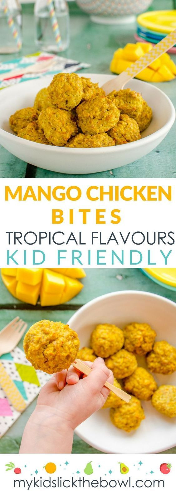 Recipes Using Baby Food Meat
 Baked Mango Chicken Bites Recipe