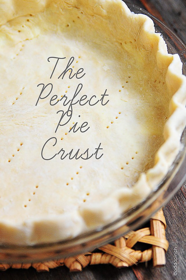Recipes Using Pie Crust
 Perfect Pie Crust Recipe