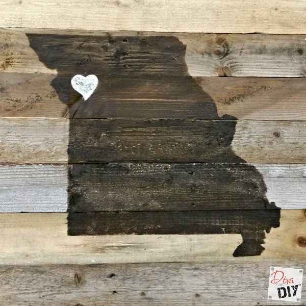 Reclaimed Wood Signs DIY
 How To Make A Reclaimed Wood State Sign