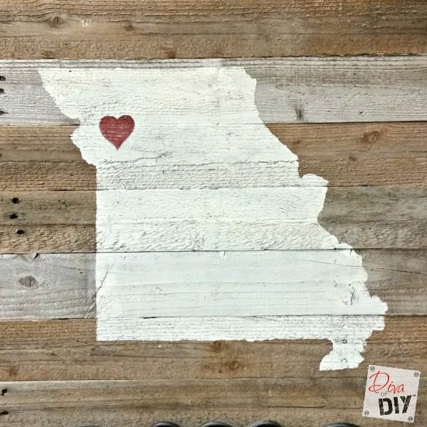 Reclaimed Wood Signs DIY
 How To Make A Reclaimed Wood State Sign