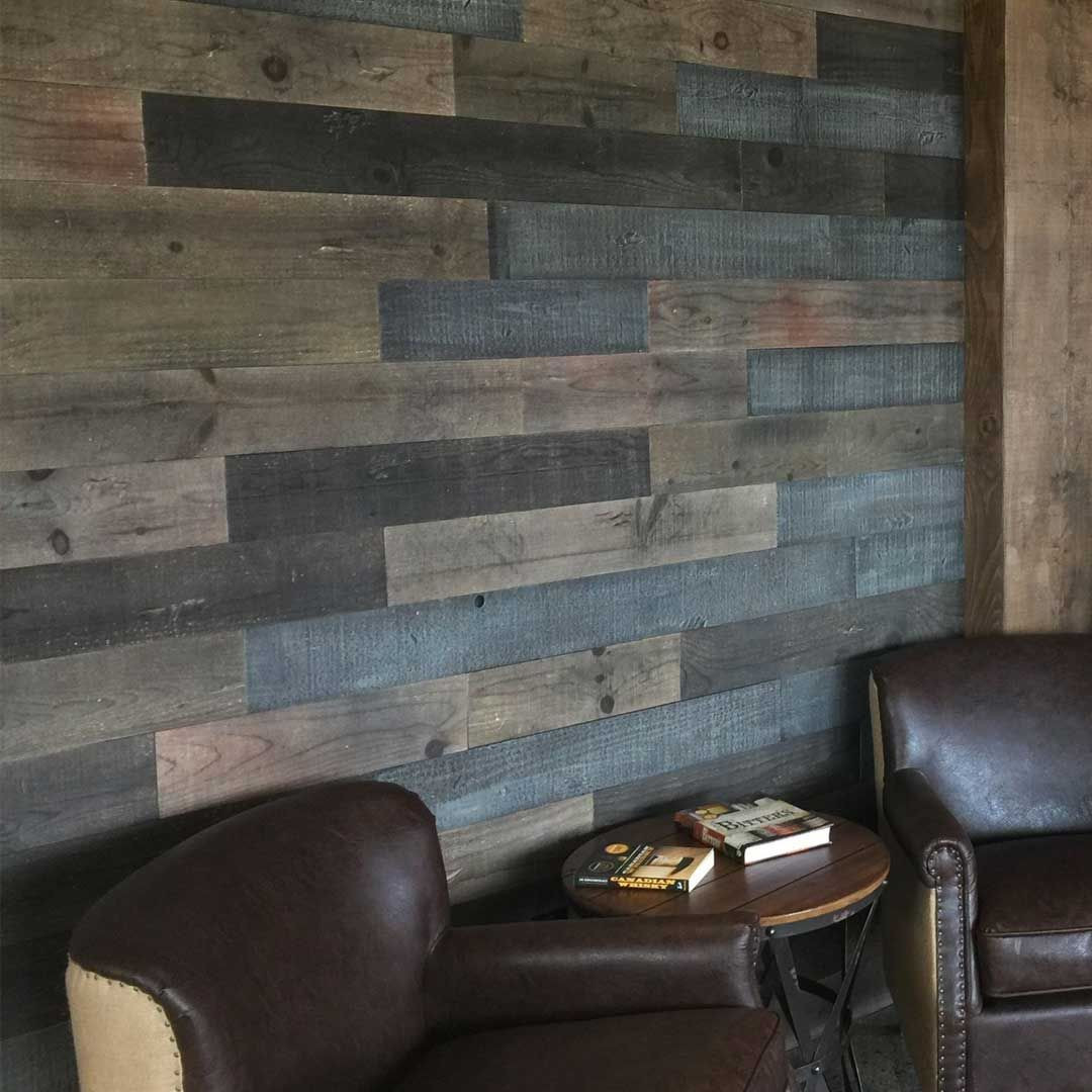 Reclaimed Wood Walls DIY
 Distressed wood wall 10sqft box raw ish in 2020