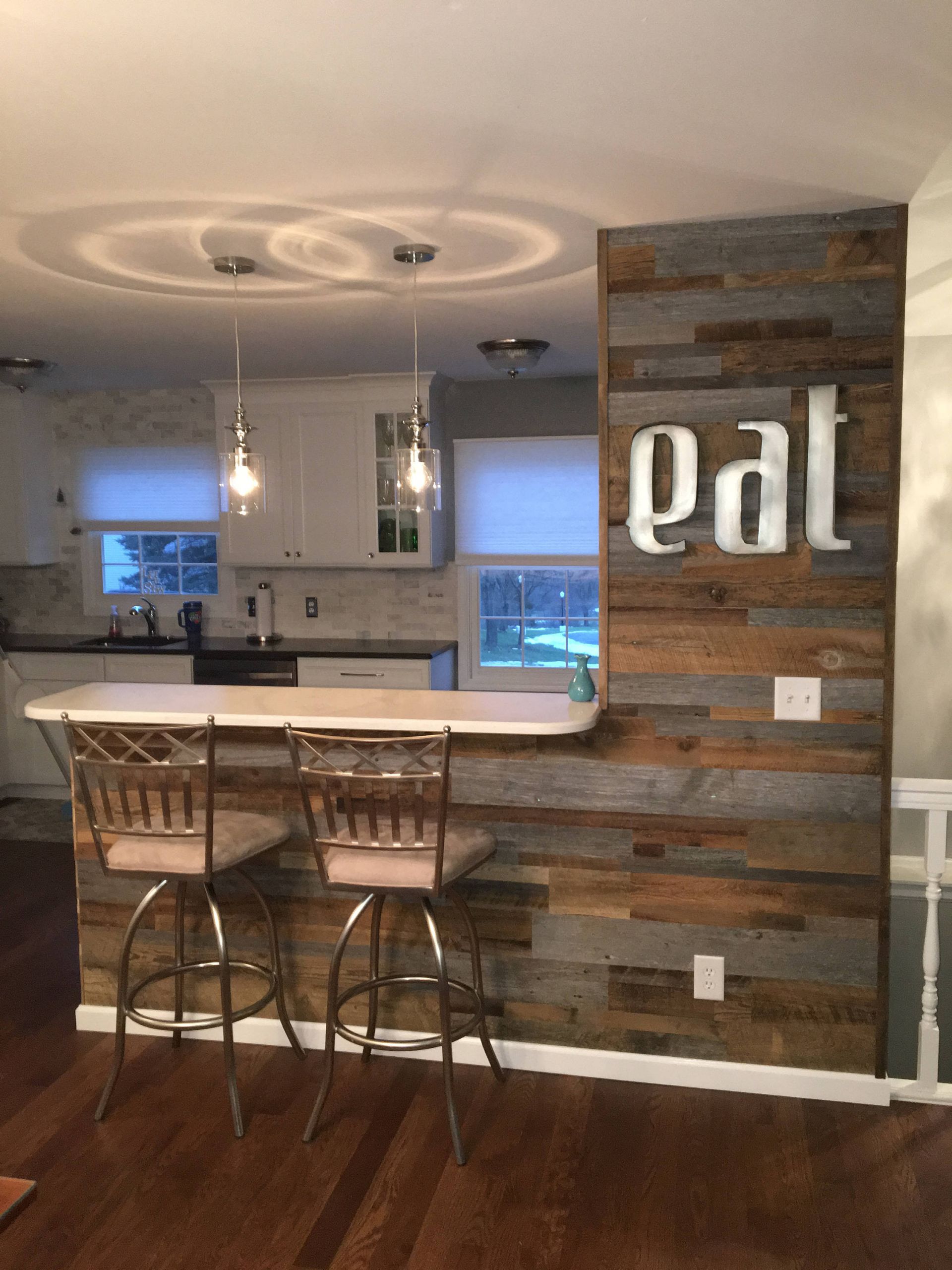 Reclaimed Wood Walls DIY
 Reclaimed Wood Accent Wall Do It Yourself DIY Authentic