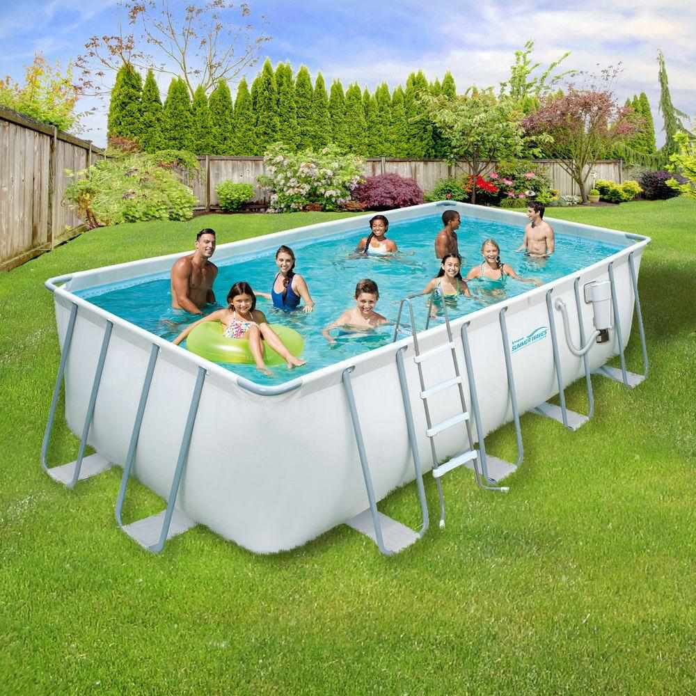 Rectangular Above Ground Pool
 The 7 Best Ground Pools of 2019