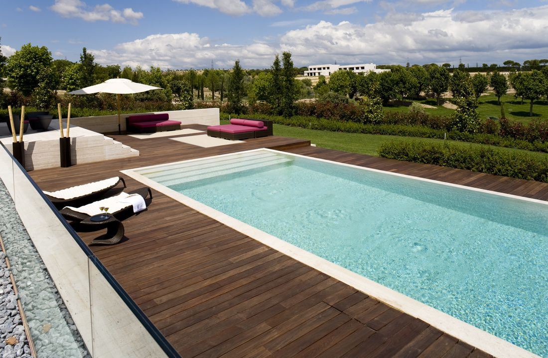 Rectangular Above Ground Pool
 42 Ground Pools with Decks – Tips Ideas & Design