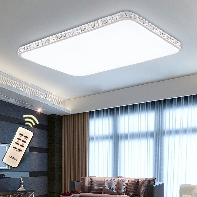 Rectangular Light Fixture For Kitchen
 Flush Mount Modern Led Ceiling Lights For Living Room