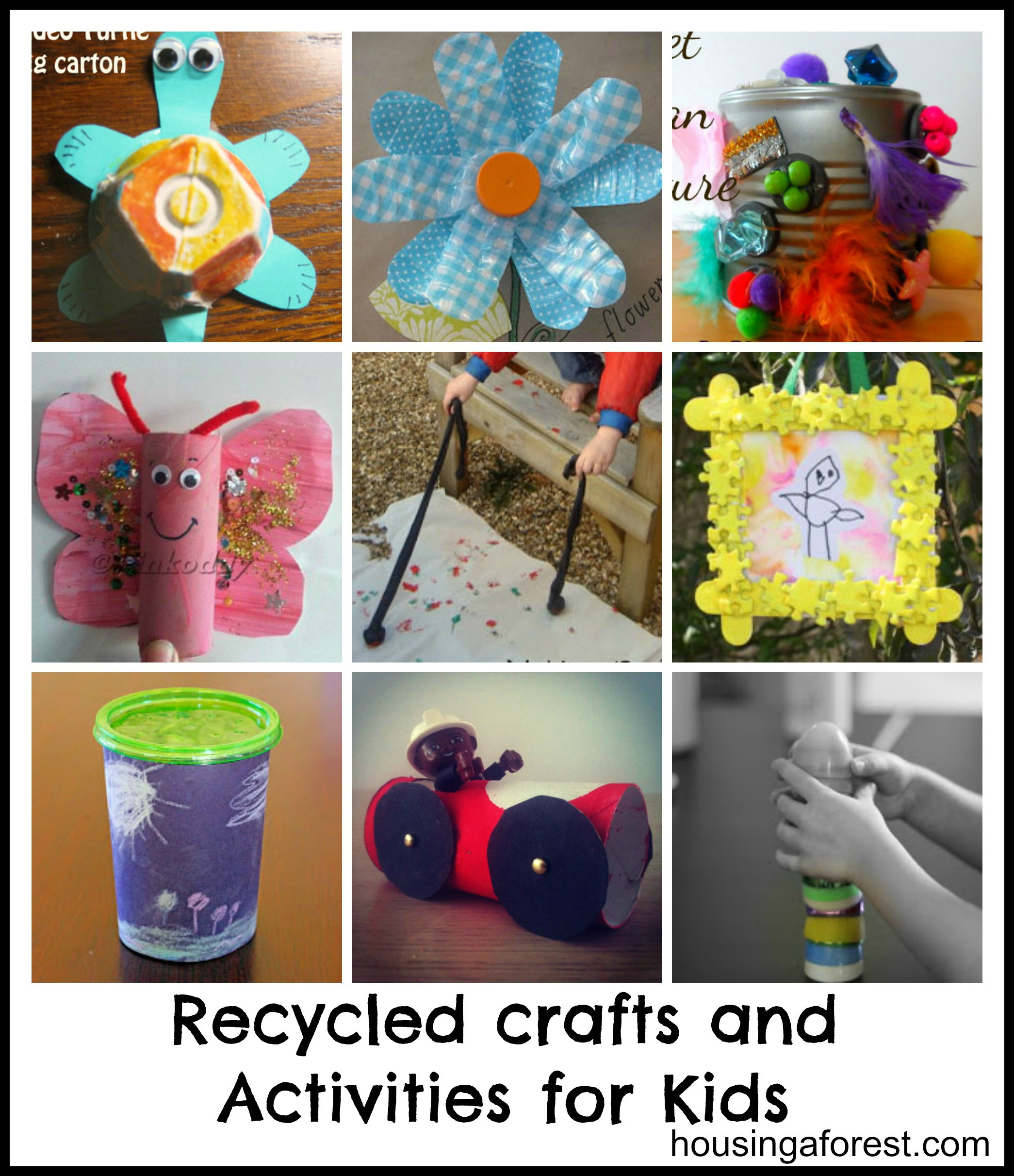 Recycling Craft For Preschoolers
 Recycled Crafts and Activities for Kids