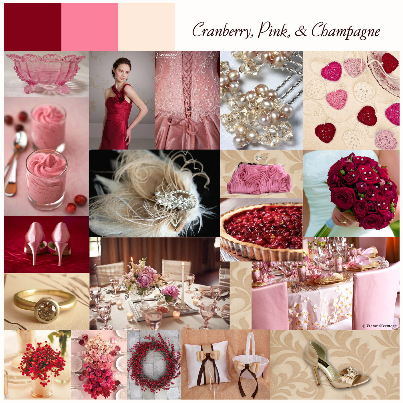 Red And Champagne Wedding Colors
 Which Color Palette Round 2 Match 4… Pic Heavy
