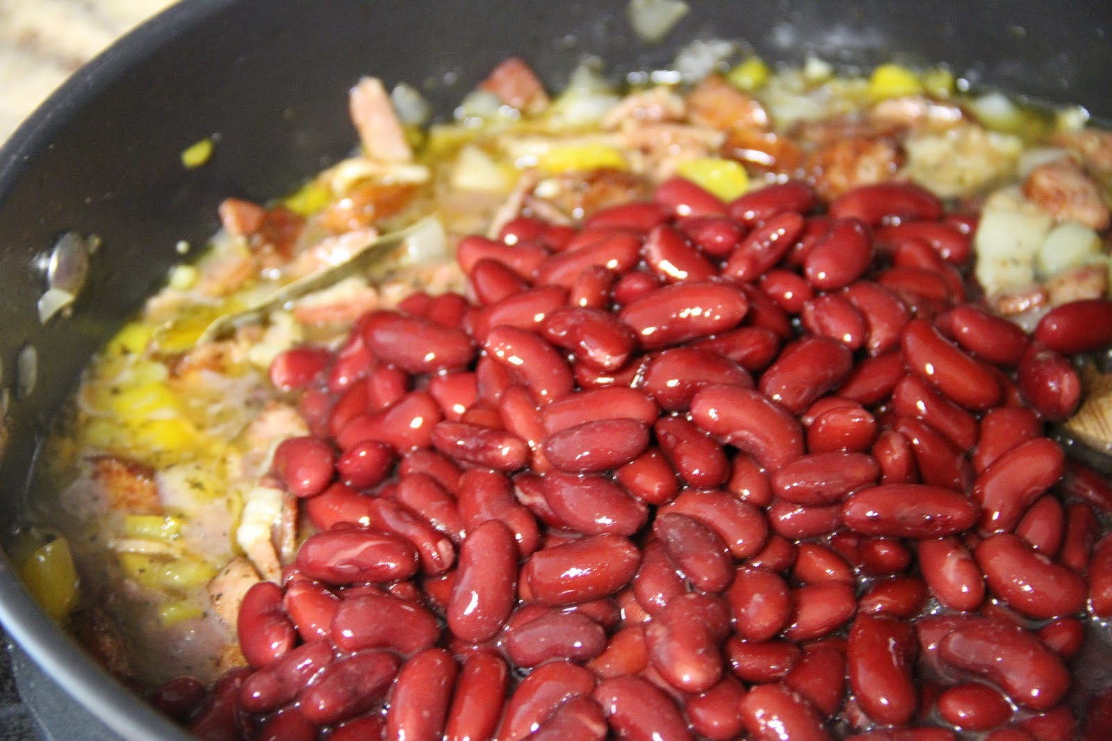 Red Beans And Rice With Canned Beans
 Deep South Dish Blue Runner Shortcut Red Beans and Rice