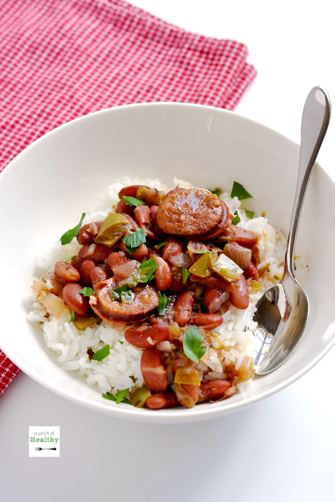 Red Beans And Rice With Canned Beans
 Instant Pot Red Beans and Rice A Pinch of Healthy