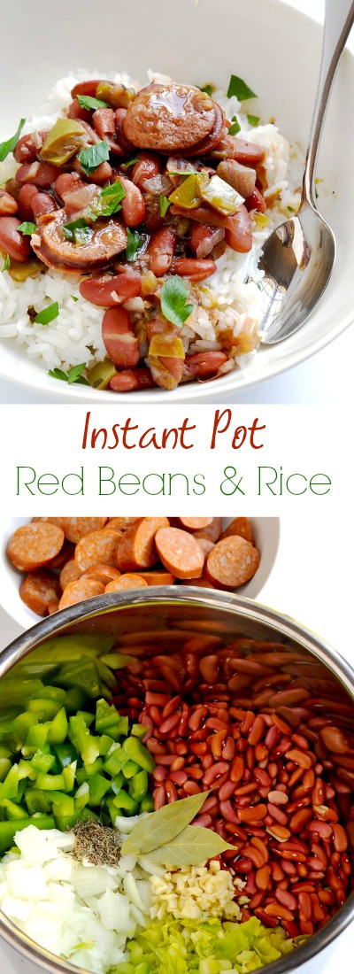 Red Beans And Rice With Canned Beans
 Instant Pot Red Beans and Rice A Pinch of Healthy