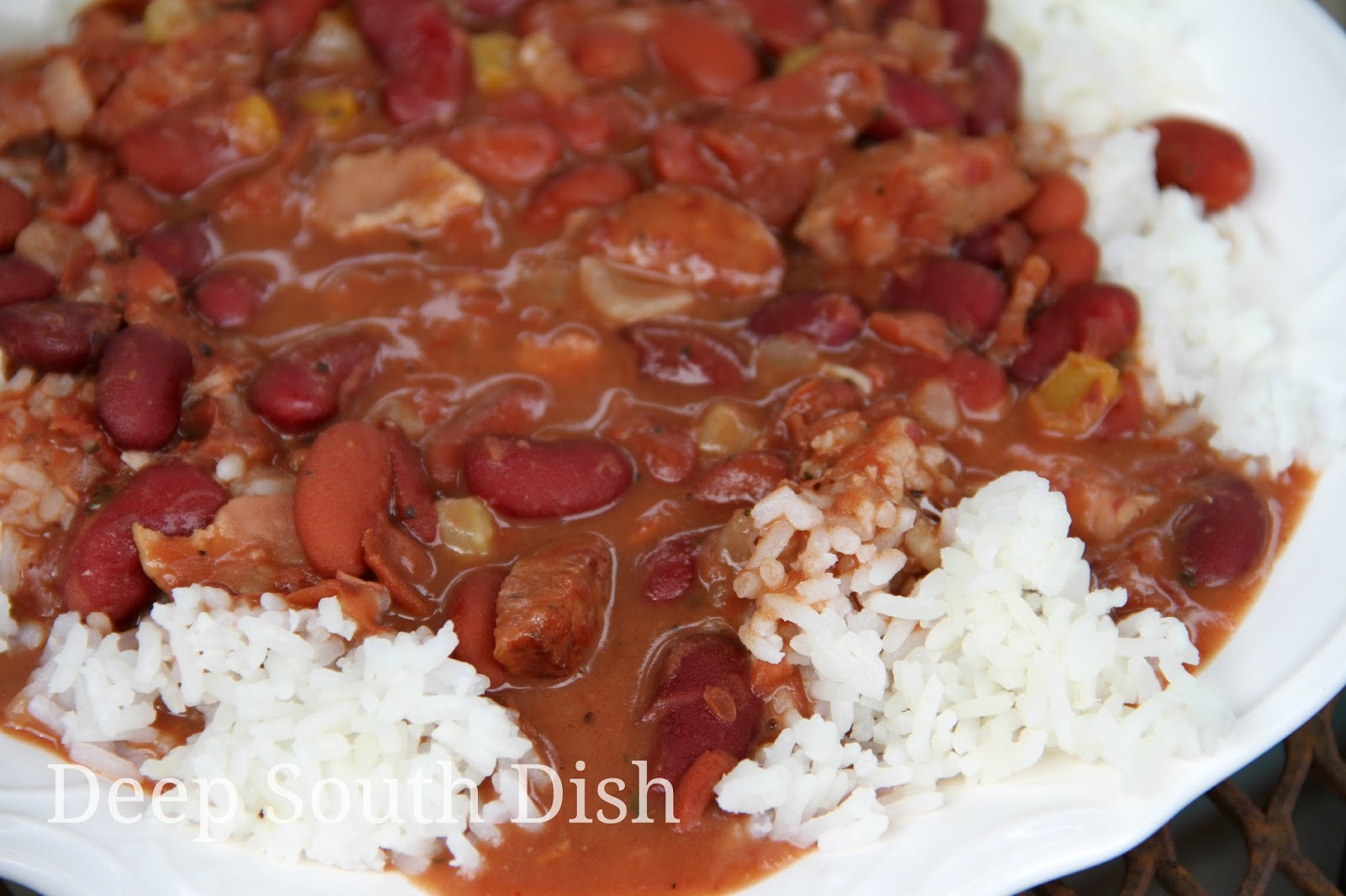 Red Beans And Rice With Canned Beans
 Deep South Dish Red Beans and Rice