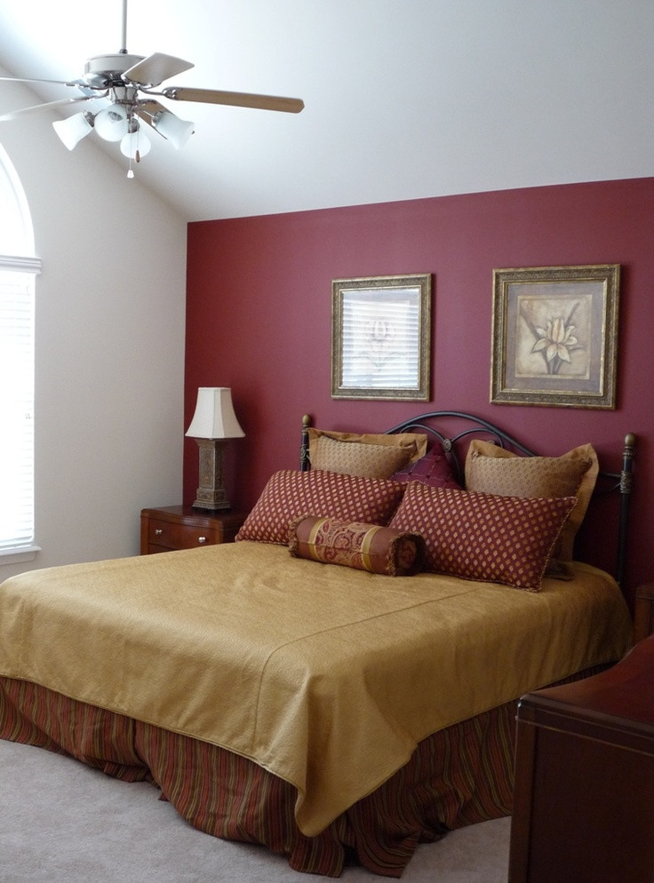 Red Paint In Bedroom
 Most Popular Bedroom Paint Color Ideas