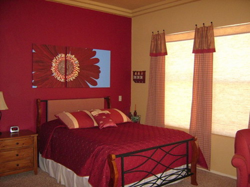Red Paint In Bedroom
 Some Interior Painting And Decorating Tips For Choosing