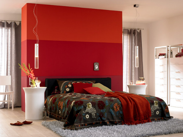 Red Paint In Bedroom
 10 Reasons To Decorate Your Home With Bold Colors 24 Pics