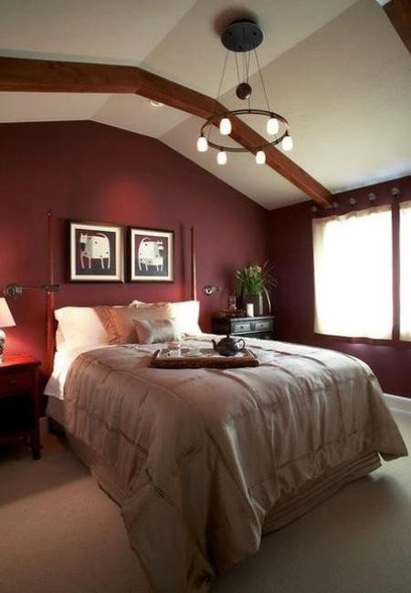 Red Paint In Bedroom
 Marsala Wine Bedroom Colors Modern Bedroom Decorating