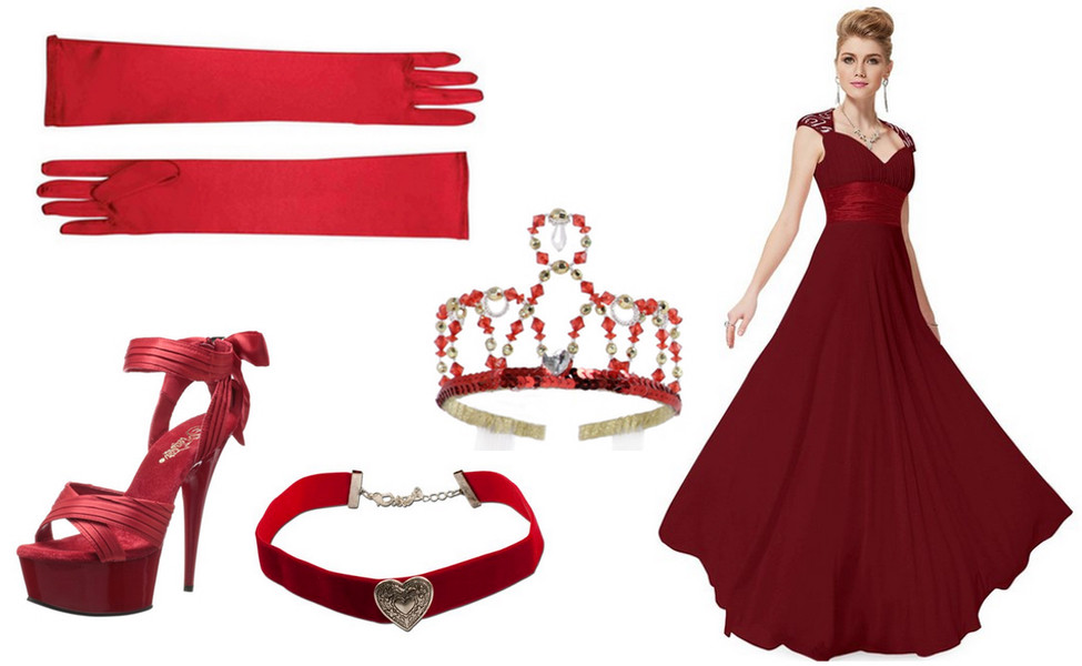 Red Queen Costume DIY
 The Red Queen from ce Upon a Time in Wonderland Costume