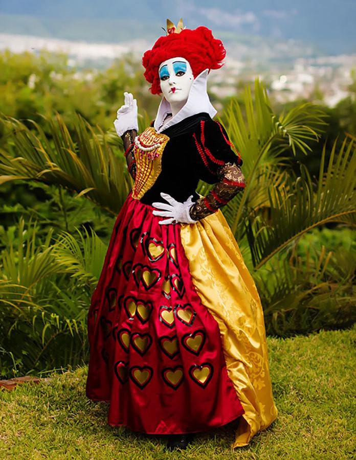 Red Queen Costume DIY
 Alice In Wonderland Halloween Costumes You ll Go Mad For