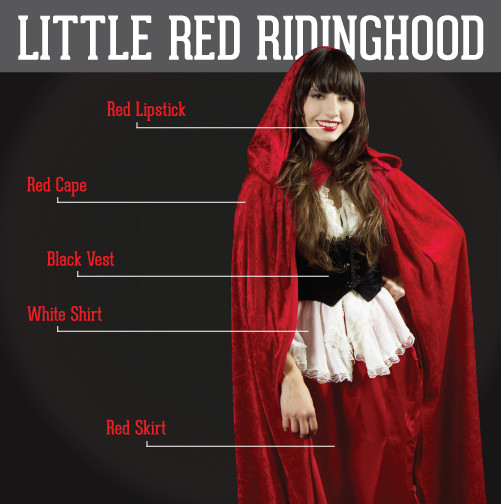 Red Riding Hood DIY Costume
 DIY Costume Ideas Litlte Red Riding hood