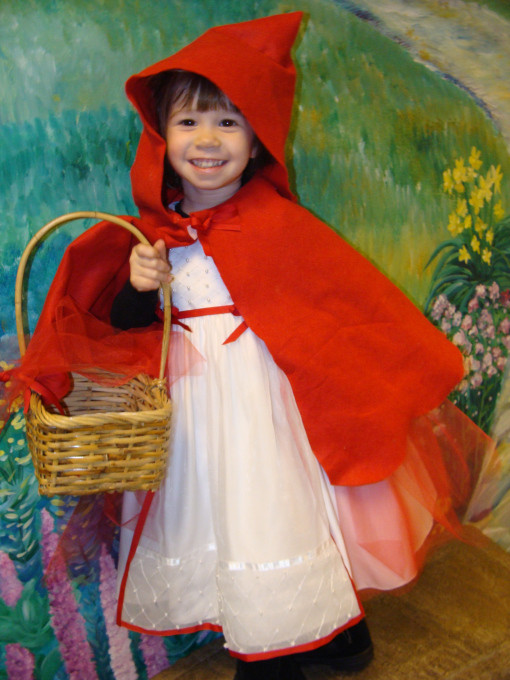 Red Riding Hood DIY Costume
 Homemade Little Red Riding Hood Costume