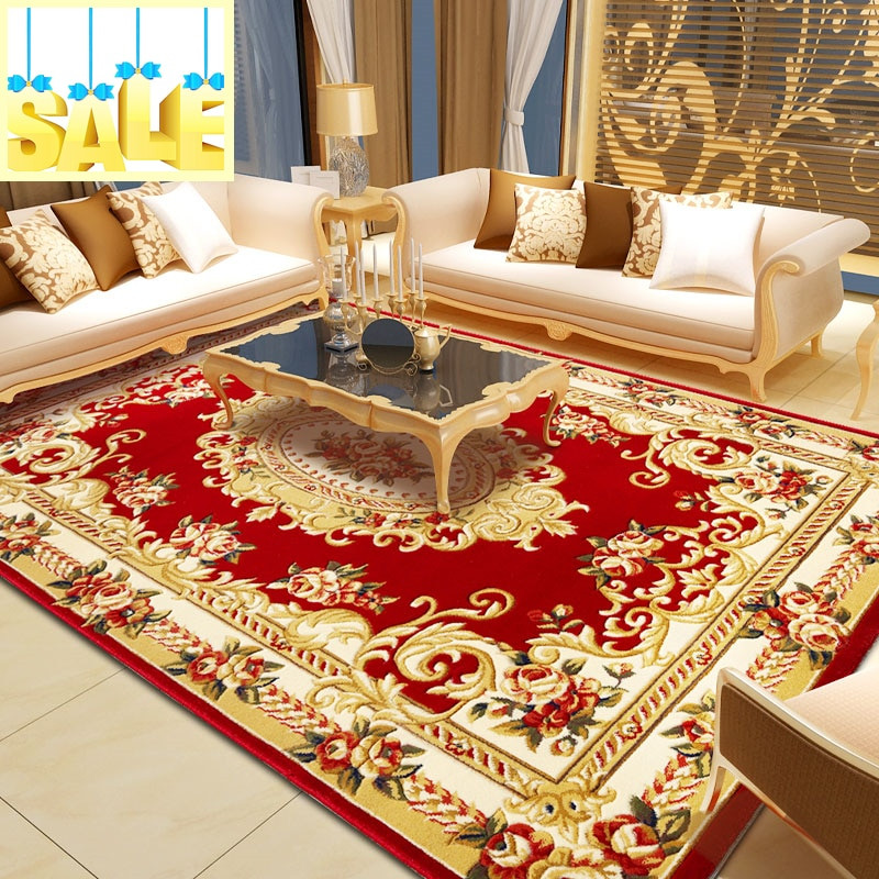 Red Rugs For Living Room
 Discount Shaggy Modern Carpet For Livingroom and Big Area