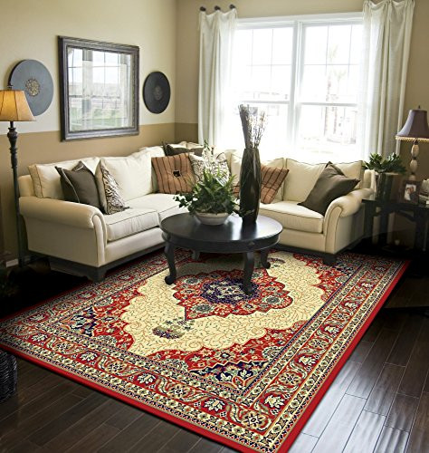 Red Rugs For Living Room
 Traditional Area Rug Red Rugs For Living Room 8x10